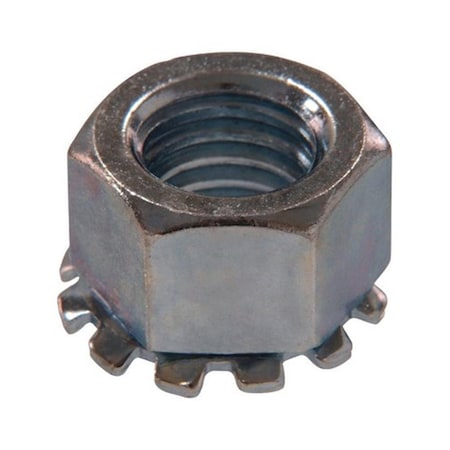 Hillman Lock Nut, 8/32 inch, Steel, 2 Grade, Zinc Plated 5136924